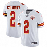 Nike Kansas City Chiefs #2 Dustin Colquitt White NFL Vapor Untouchable Limited Jersey,baseball caps,new era cap wholesale,wholesale hats